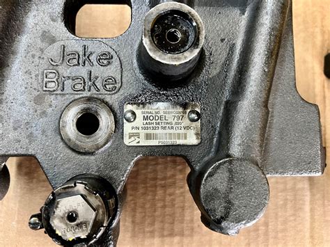Refer to Testing and Adjusting, "Engine Valve Lash - InspectAdjust" for the correct procedure for inspection of the engine valve lash. . Jake brake 340b lash
